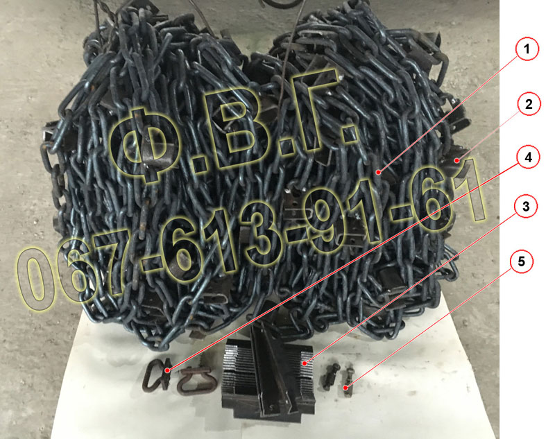 Транспортер скребковий гноєзбиральний ТСГ-160Б.
