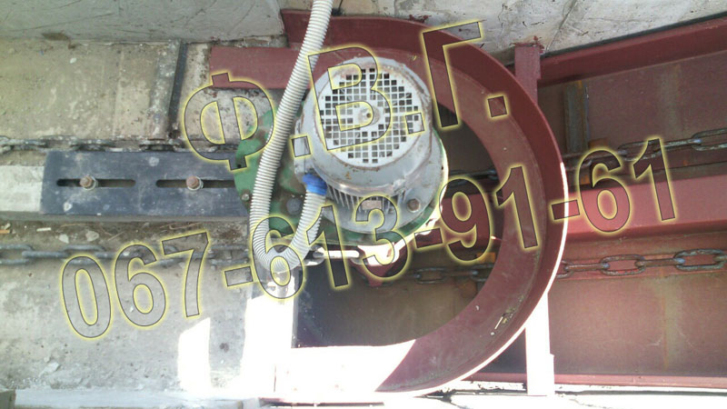 Транспортер поперечний гноєзбиральний ТПГ-36.
