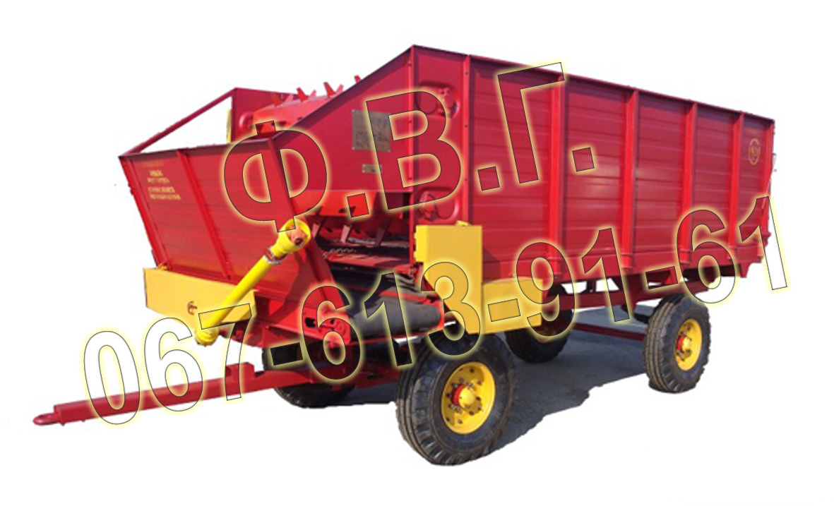 Кормороздавач тракторний універсальний КТУ-10У-посилений.
